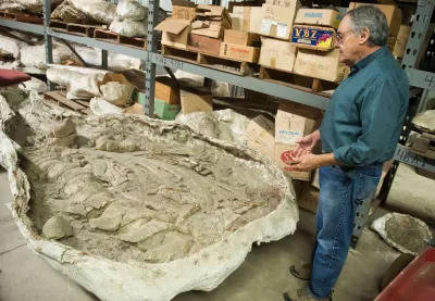 Plâtre et toile de jute